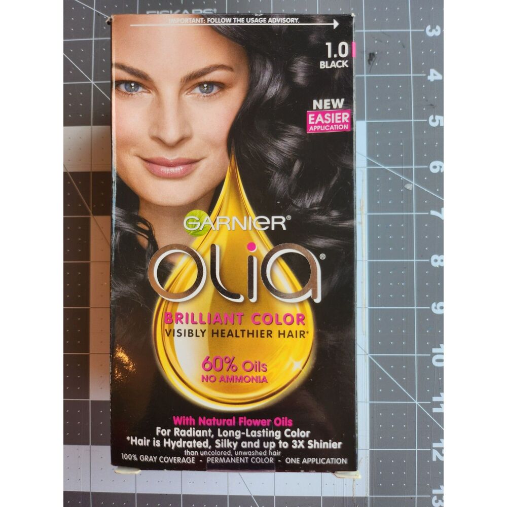 Garnier Olia Oil Powered Permanent Color 1.0  Black B39